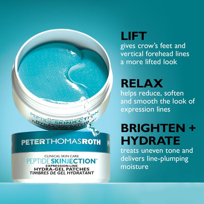 Peptide Skinjection Expression Line Hydra-Gel Patches