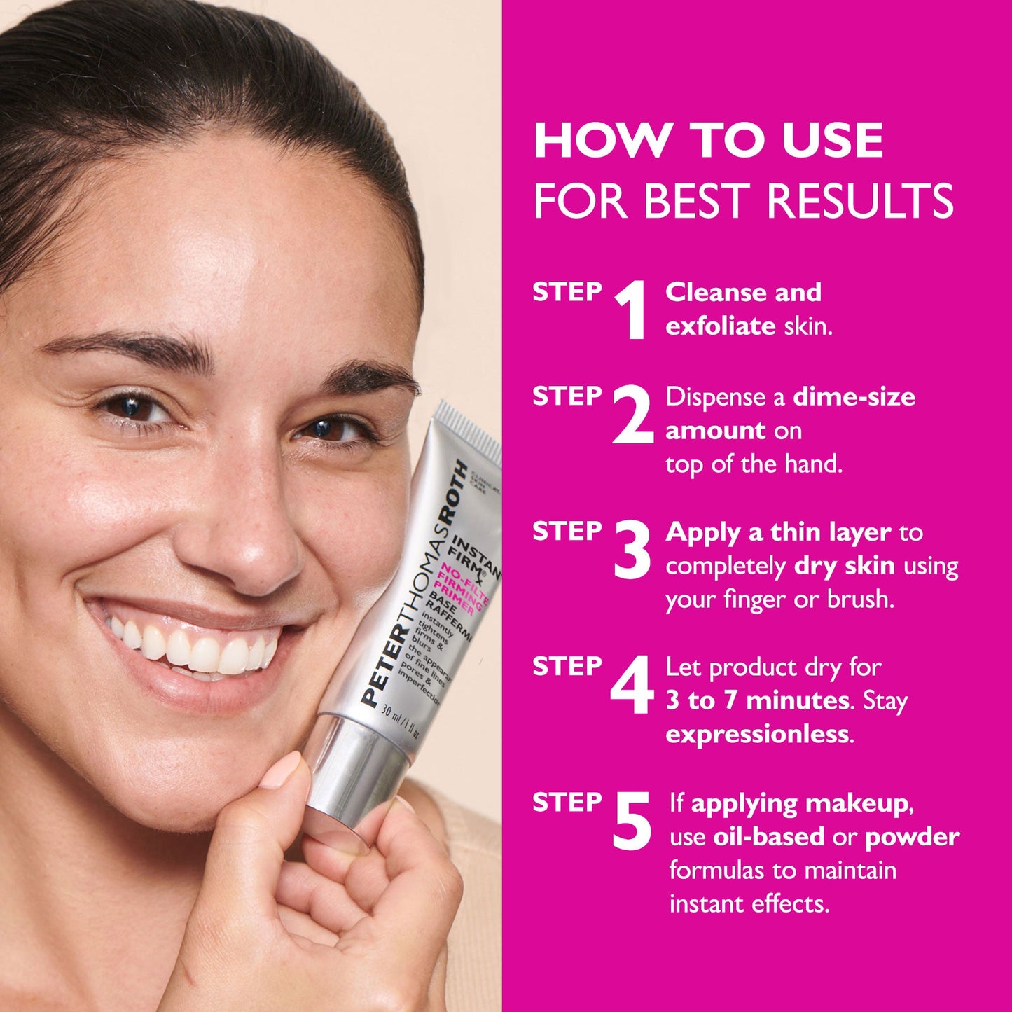 Instant FIRMx No-Filter Firming Primer|30 ml / 1.0 fl oz